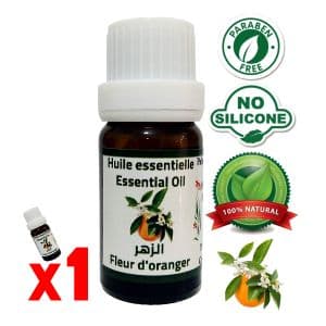 Palmarès des terroirs Marocains Huile essentielle de fleur d'oranger Néroli Essence fragrance 100% naturelle 10ml