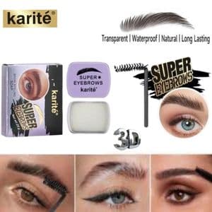 Karite Fixateur sourcils,3D Savon modelage des sourcils.