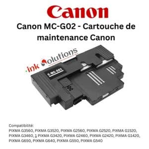 Canon cartouche de maintenance MC-G02 - pour G3420, G2420 ..