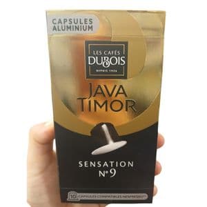 Cafe Dubois Capsules Java Timor Plénitude N°9