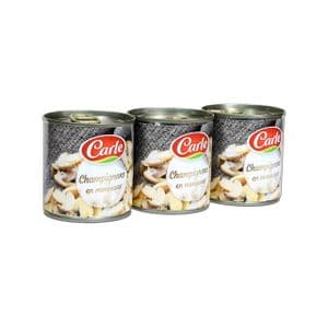 Carle CHAMPIGNONs coupés 3x200g