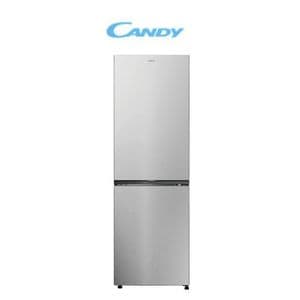 Candy Réfrigérateur combiné Fresco No Frost 355L, Inox, Silencieux, CNCQ2T618EXMA