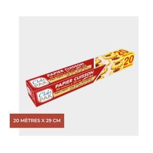 CHIKIPAK Papier Cuisson 20 M X 29 Cm
