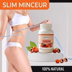 CHRISTELLE PARIS Guarana Bio 360 mg – Énergie, Vitalité & Brûleur de Graisses – 60 Gélules