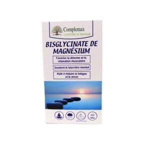 Complemax Bisglycinate De Magnesium 60 Gelules.