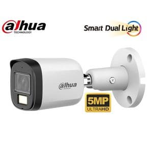 Dahua Camera de surveillance Extérieure 5MP HDCVI 2.8mm ColorVu (DH-HAC-B2A51P-U-IL) (Full Color)