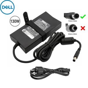DELL Chargeur Pc Portable Original 19.5V / 6.7A / 130W Adaptateur AC - LA130PM121