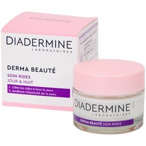 Diadermine DERMA BEAUTÉ SOIN RIDES Crème de Jour et Nuit 50 ml - Origine France