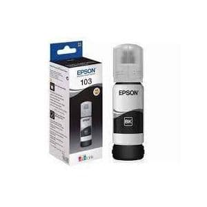 Epson 103 Noir - Bouteille d'encre ORIGINAL EcoTank (C13T00S14A)