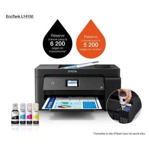 Epson EcoTank L14150 Imprimante A3+ multifonction à réservoirs rechargeables (C11CH96403)