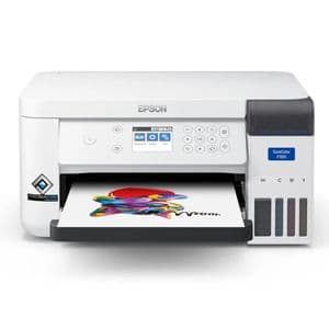Epson Imprimante à sublimation SureColor F100 – Format A4, Haute Qualité, Encre UltraChrome