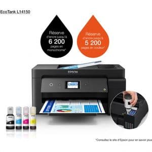 Epson EcoTank L14150 Imprimante A3+ à réservoirs rechargeables (C11CH96403)
