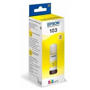 Epson Bouteille D'encre 103 Yellow ORIGINAL pour L3110 L3111 L3150 L3160