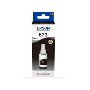 Epson Bouteille d'encre 673 BK (T6731) Noir origine