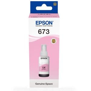 Epson 673 LM (T6736) Magenta Clair Bouteille d’encre d’origine