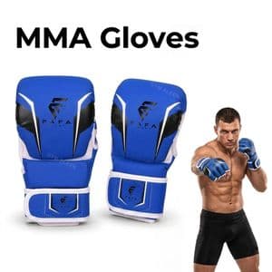 FAFA SPORT Gants MMA Sparring avec Doigts Libres – Gants de Combat pour MMA, Grappling, Lutte, Jiu-Jitsu, Kickboxing, Muay Thai et Entraînement aux Arts Martiaux Mixtes
