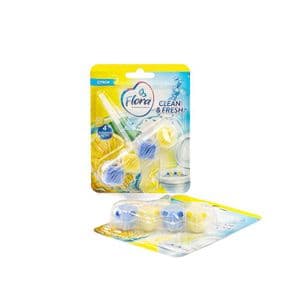Flora Bloc Wc Eau Bleue Parfum Citron