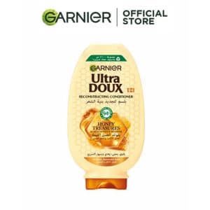Garnier Ultra Doux Après-shampoing réparateur Trésors de Miel 360ml pour cheveux abîmés