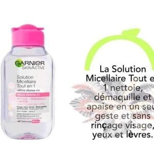 Garnier Eau Micellaire Pour Peaux Sensibles, Démaquillant