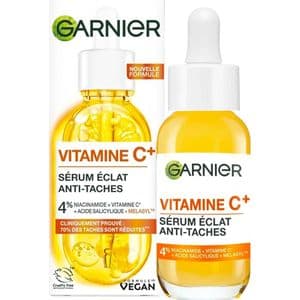 Garnier Fructis Sérum éclaircissant et anti-taches à la vitamine C - Origine France -30ml