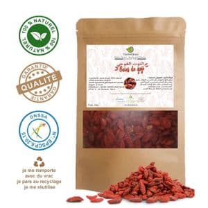 HERBO IDRISSI BAIES DE GOJI 200g - Antiviellissement - Antifatigue - Immunité