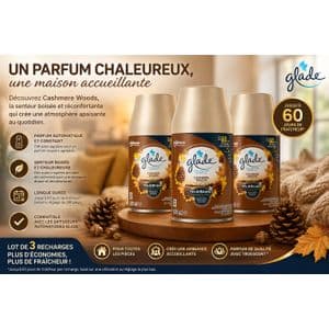Glade Recharge automatique - 269 ml - Lot de 3