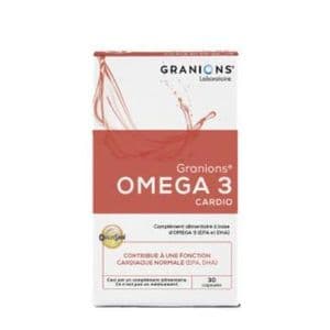 GRANIONS Omega 3 Cardio 30 Capsules