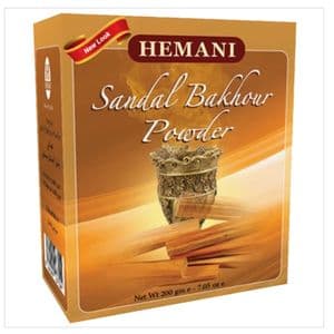 Hemani Sandal bakhour en poudre 100% naturel / 200 gr