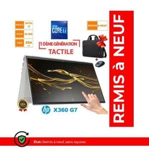 Hp PC Portable ELITEBOOK X360 G3 I5-8éme -8GB- 512GB SSD - TACTILE -REMIS À NEUF
