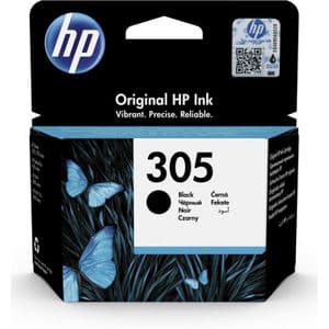 Hp Cartouche d'encre 305 Noir d'origine (3YM61AE)