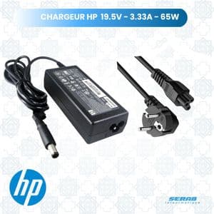 Hp chargeur pour pc portable - ORIGINAL 19.5V - 3.33A - 65W