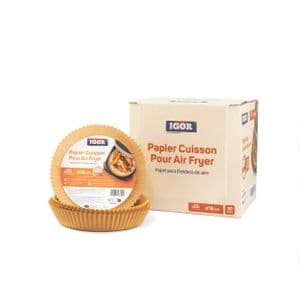 Igor 25 Papier Cuisson Pour Air Fryer Rond 16Cm