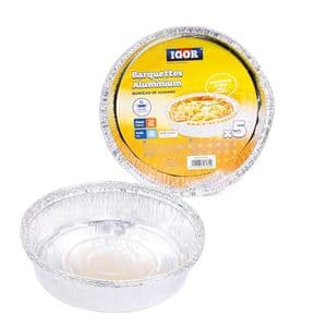 Igor 5 Barq.Aluminium Ronde 1L + Couvercle