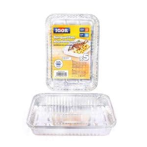 Igor 5 Barq.Aluminium Carre 2.2L + Couvercle