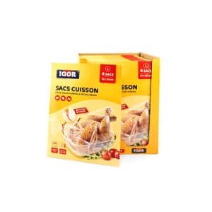 Igor 4 Sacs Cuisson Grand 50X50 Cm