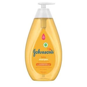 Johnson's Baby Shampoo No More Tears, Shampooing Doux Doré pour Bébé, 750 ml