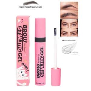 Kiss Beauty Mascara transparent. Gel coiffant pour sourcils. Sculpter et fixer les sourcils.