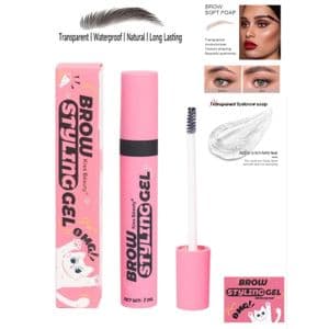 Kiss Beauty Gel coiffant pour sourcils. Sculpter et fixer les sourcils pour un effet laminé longue durée.