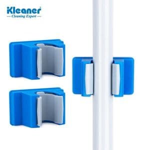 Kleaner Porte-balai Mural, Adhésif Mop Support 2pcs