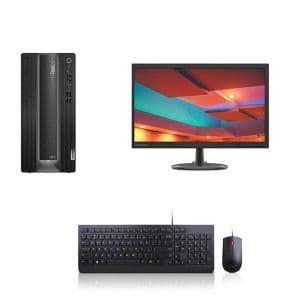 Lenovo ThinkCentre Neo 70T Gen 3 – Intel® Core™ i5-12400, 8 Go DDR5, 512 Go SSD, Carte graphique Intel® UHD 730, Écran 21,5" Full HD