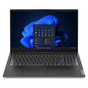 Lenovo PC Portable V15 G4 IAH - 15,6" FHD, Intel Core i5-12500H, 16 Go RAM, 512 Go SSD, QWERTY Espagnol, Windows 11