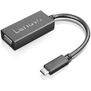 Lenovo Adaptateur USB-C vers VGA Femelle // USB C to VGA Adapter