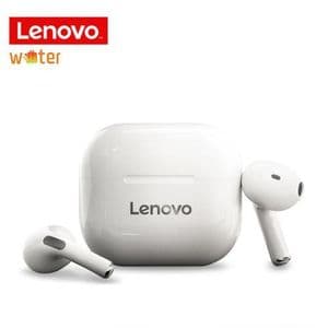Lenovo LP40 TWS - Blanc - véritable écouteurs sans fil Bluetooth