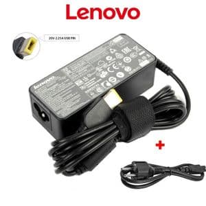 Lenovo Chargeur Pc Portable USB Original 45W / 20V / 2.25A - Adaptateur AC -ADLX45DLC3A