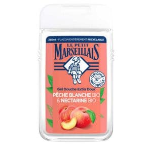 Le Petit Marseillais Gel Douche Extra Doux à la Pêche et Nectarine, 250 ml