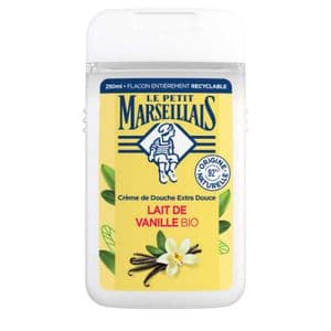 Le Petit Marseillais Crème de Douche & Bain Extra Douce au Lait de Vanille, 250 ml