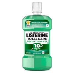 Listerine Bain de Bouche Total Care, Protection Dents et Gencives, 500ml