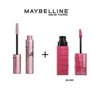 Maybelline Pack Sky High + Vinyl Ink 20