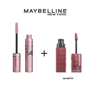 Maybelline Pack Sky High + Vinyl Ink 40