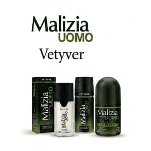 Malizia Uomo Coffret masculin / sensation fraîche de Vetyver
